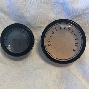 New unopened foundation and shadow powder
